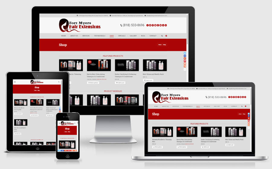 FortMyersHairExtensions.com Store