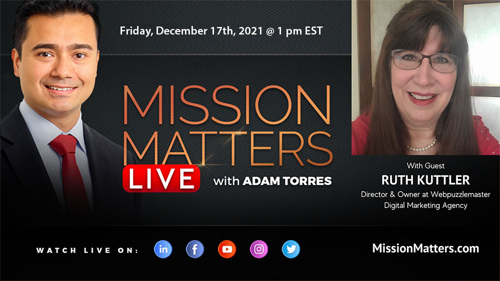 Ruth Kuttler Mission Matters Podcast Interview Promo