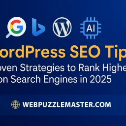 WordPress SEO Tips - Webpuzzlemaster