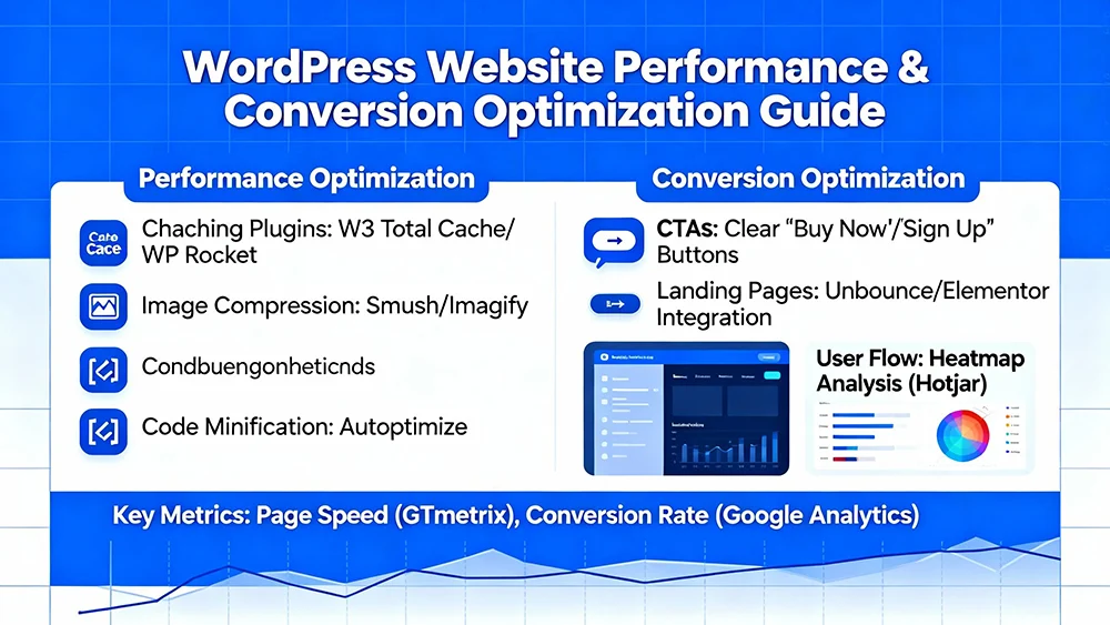 WordPress website performance and conversion optimization