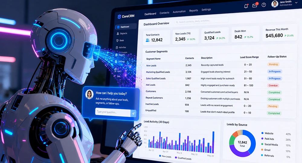 chatbot-interacting-with-CRM-chat-and-dashboard