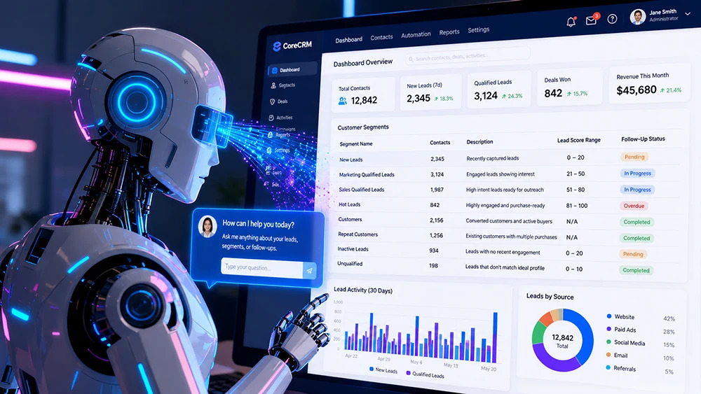 chatbot-interacting-with-CRM-chat-and-dashboard