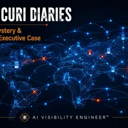 Digital network illustrating website security, malware alerts and failed server-side scanning for The Sucuri Diaries.