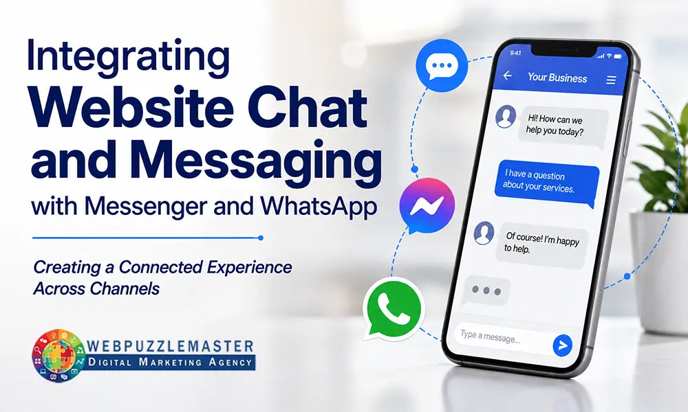 Website chat, Messenger, and WhatsApp integrated for seamless customer communication