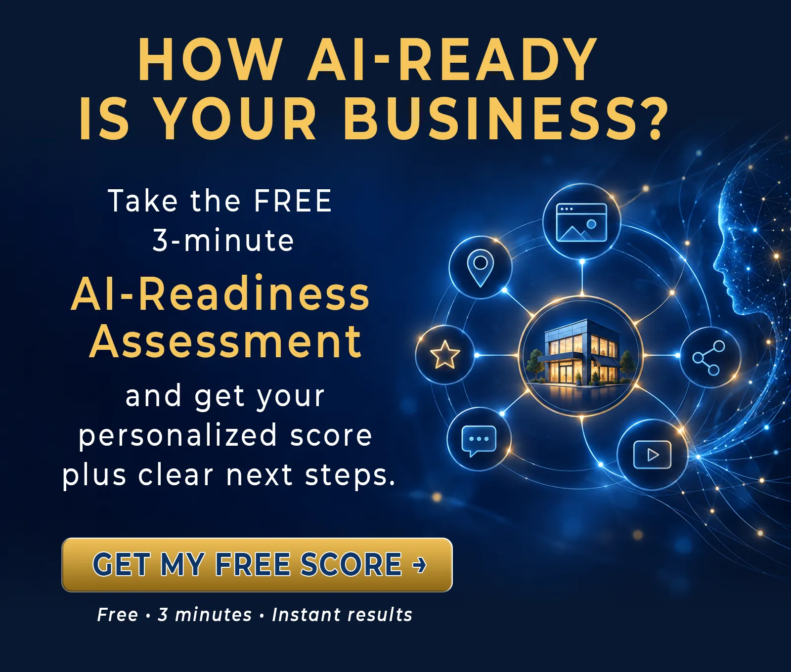 How AI-ready is your business? Take the free 3-minute AI Readiness Assessment and get your score instantly.