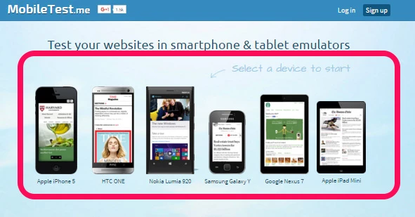 mobiletest (Demo) mobiletest