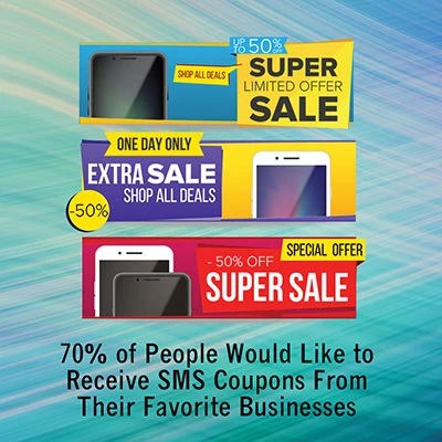 SMS Statistics Mobile Coupons
