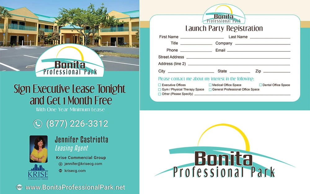 Professional Office Park Launch Graphics