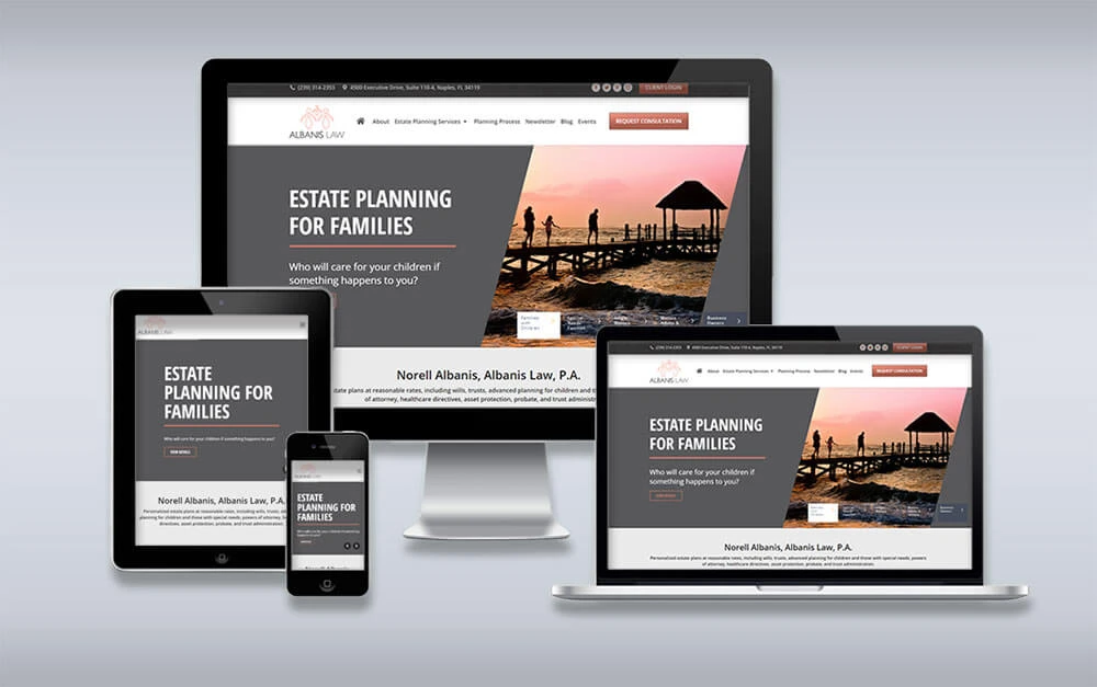 Trust Attorney WordPress Website Design & Development