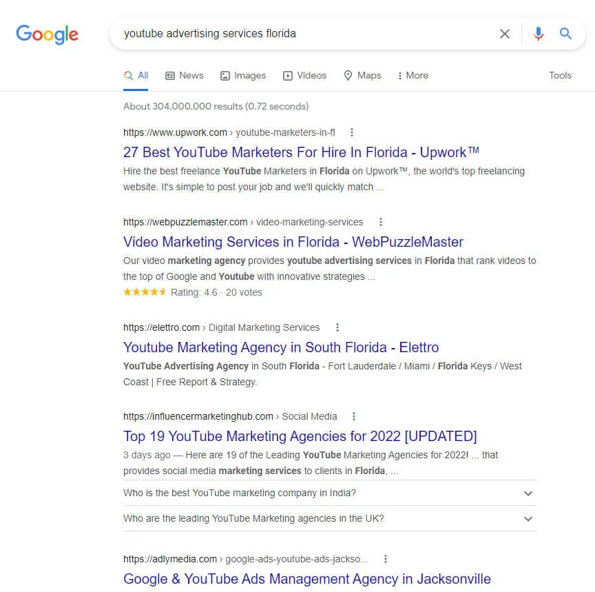 Google Ranking with Star Ratings and Reviews