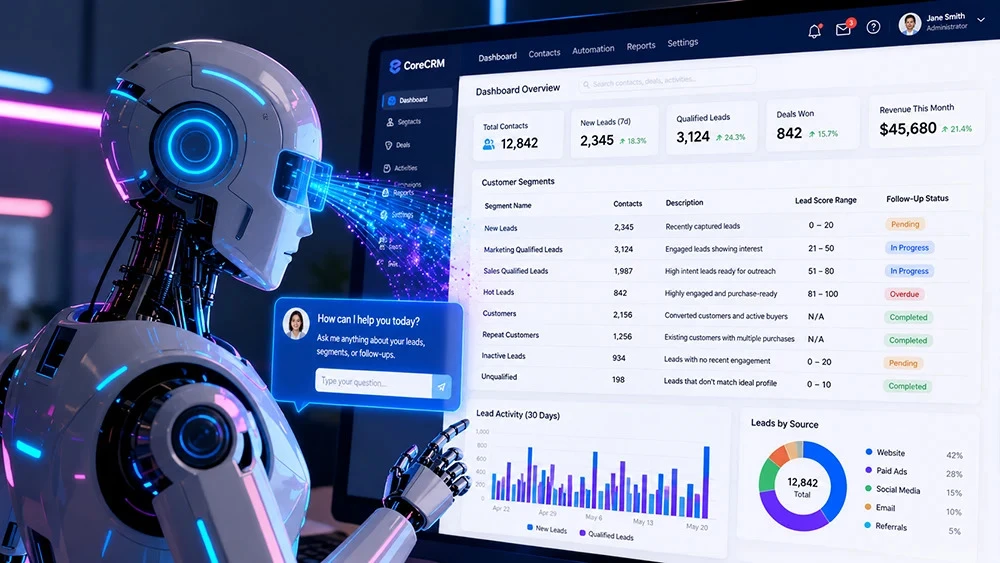 chatbot-interacting-with-CRM-chat-and-dashboard