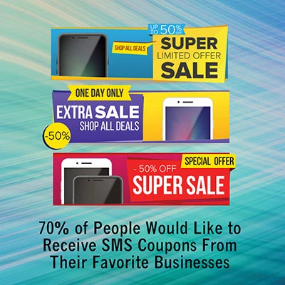 SMS Statistics Mobile Coupons