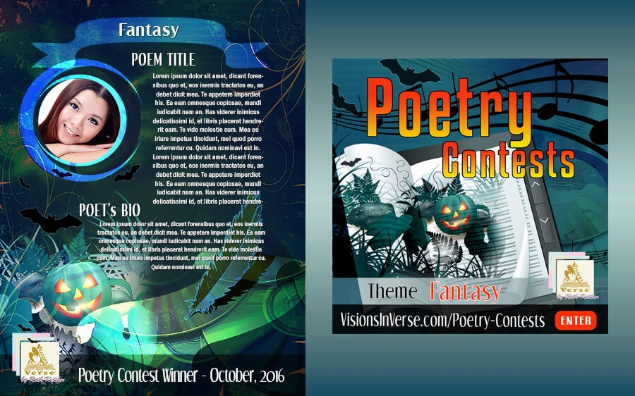 Visions in Verse Poetry Website Contest Artwork