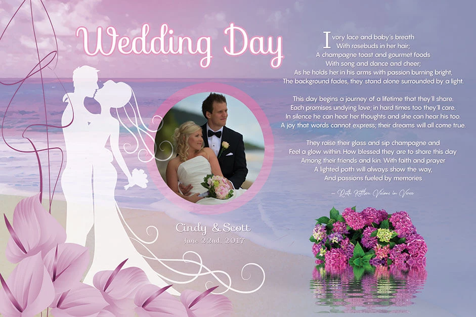Art Poetry eCommerce Wedding Design Product