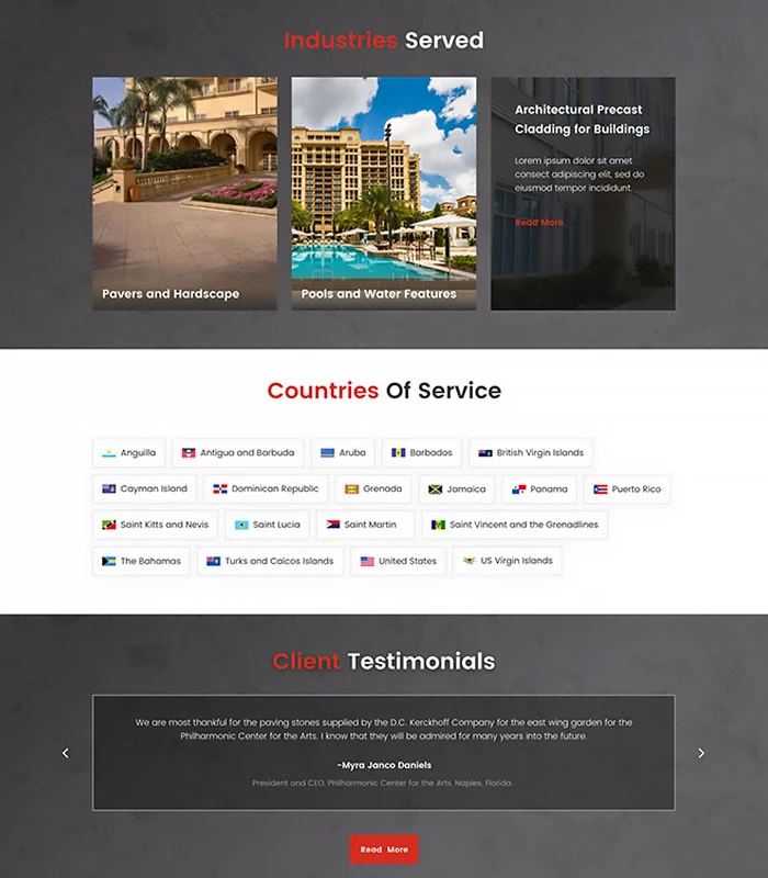 kerckhoff-countries2 Precast Manufacturer Countries